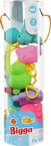 Набор игровой BIGGA Рыбалка, 7 предметов, Арт. KL-4003