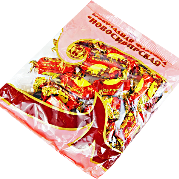 Конфеты Шоколадная фабрика Новосибирская Кара-Кум, начинка пралине