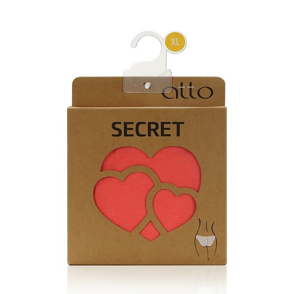 Женские трусы - слипы Atto Secret, Коралловый, XL