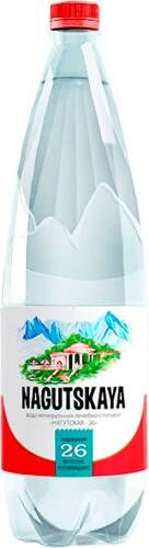 Вода Нагутская 26 питьевая минеральная природная газированная 1.5 л