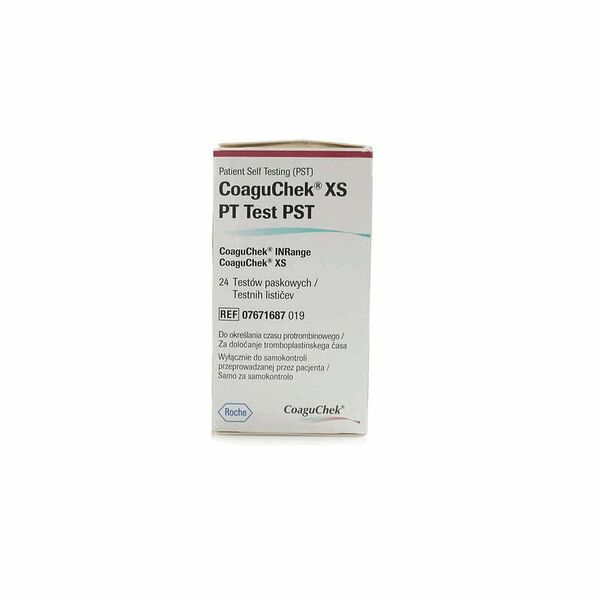 Тест-полоски CoaguChek XS PT test PST вариант 2 24 шт