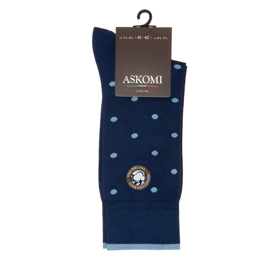 

Носки мужские Casual цвет синий, Askomi, р. 43-44, Россия
