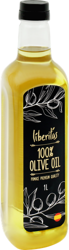 

Масло оливковое LIBERITAS Pomace рафинированное c добавлением нерафинированного 1000 мл