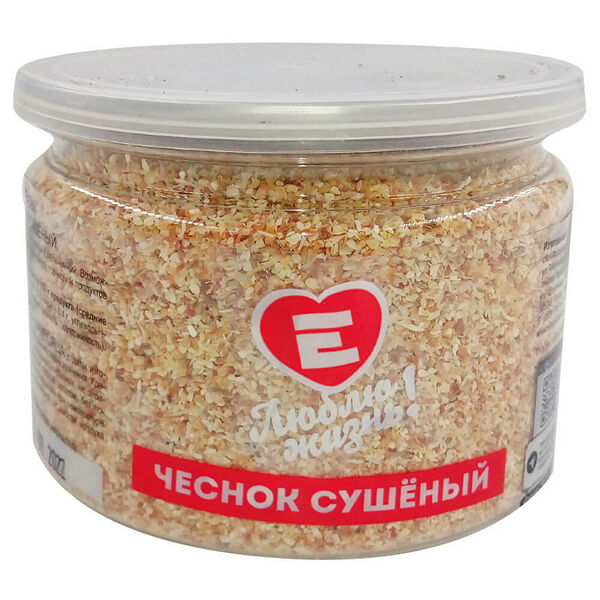 Чеснок Люблю Жизнь 200 г сушеный пл/б