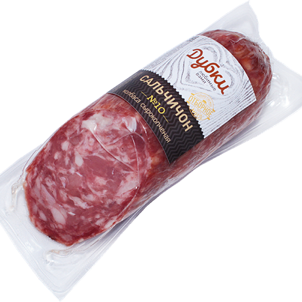 Колбаса Дубки Сальчичон сырокопченая 300 г