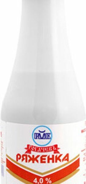 Ряженка Рогачевъ 4% 500г