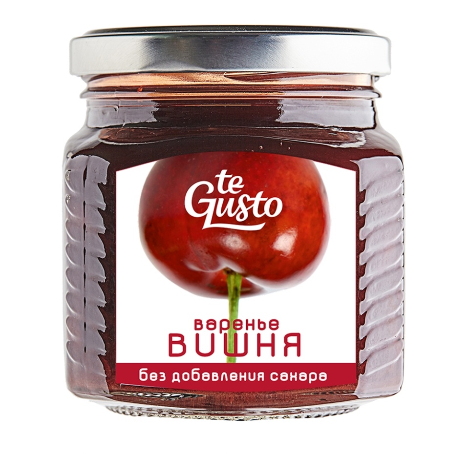 

Варенье Te Gusto из вишни без сахара 300 г