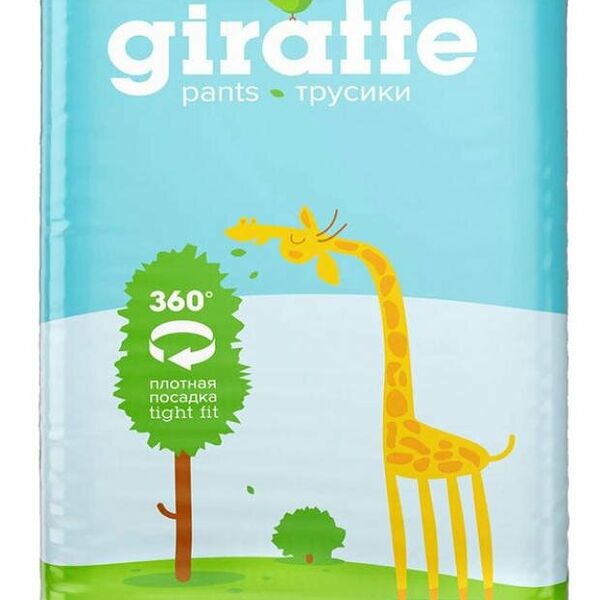 Подгузники-трусики Lovular Giraffe L (9-14 кг), 50 шт.