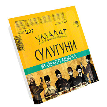 Сыр Сулугуни Умалат 45% палочки 120 г