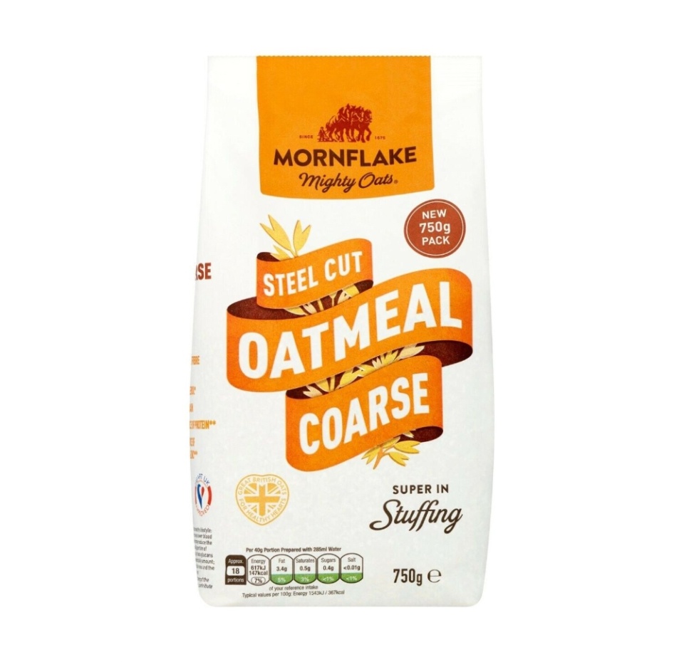 

Хлопья овсяные крупного помола Miller’s Reserve, Mornflake, 750 г, Великобритания