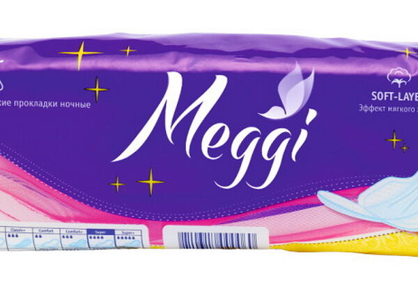 Прокладки гигиенические жен. Meggi Super 10шт, арт. MEG 301