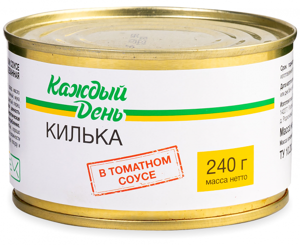 Килька Каждый День в томатном соусе