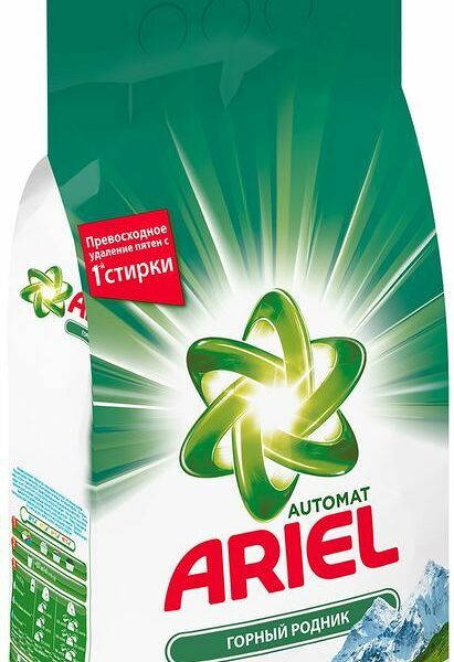 Порошок стиральный Ariel Горный родник automat, 3кг
