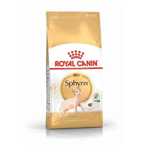 Сухой корм для взрослых кошек старше 12 месяцев породы Сфинкс Royal Canin Adult Sphynx