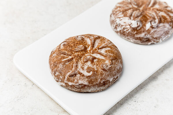 Пряник ржаной с начинкой Яблоко-Черёмуха 