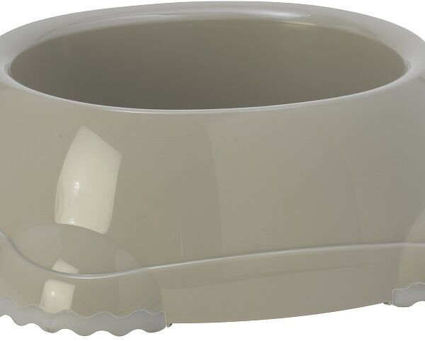 Миска на нескользящих резиновых ножках Moderna Smarty 1 350 мл., Серый