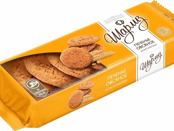 Печенье Шарлиз Классическое овсяное