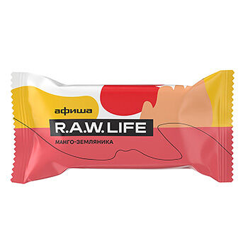 Батончик фруктово-ореховый «Манго-земляника», R.A.W.Life