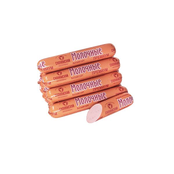 Изделие колб. Сосиски МОЛОЧНЫЕ премиум  в/с вес Слонимский МК