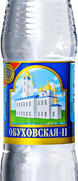 Вода минеральная ОБУХОВСКАЯ 11 лечебно-столовая газированная