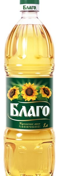 Масло подсолнечное Благо рафинированное
