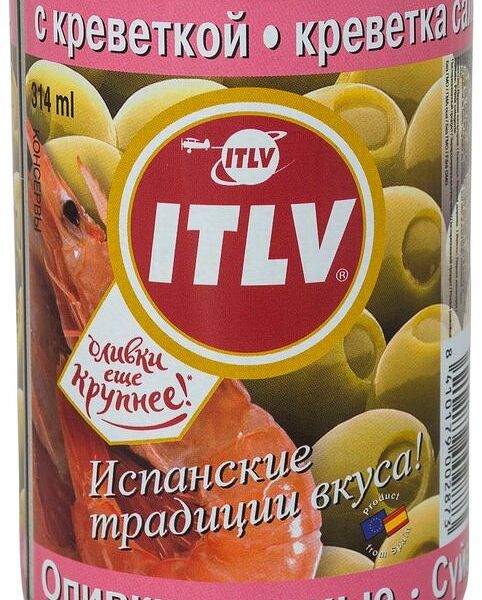 Оливки Itlv с креветками 300г