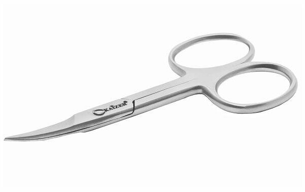 Ножницы маникюрные Kaizer закругленные матовые заводская заточка