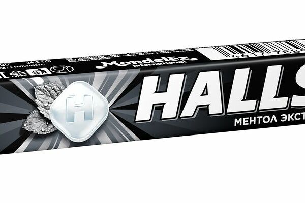 Леденцы HALLS Ментол Экстра 24.5г