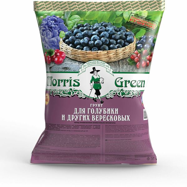 Грунт для голубики и других вересковых MORRIS GREEN 33 л