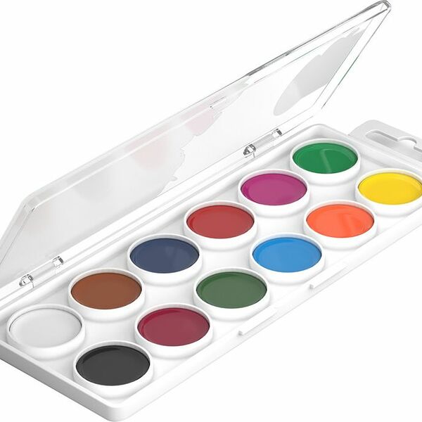 Краски акварельные ErichKrause Art Berry с УФ защитой яркости, 12 цветов