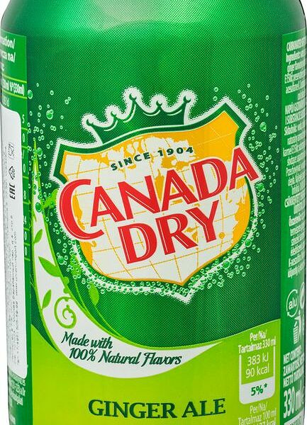 Напиток Canada Dry Ginger Ale 330 мл