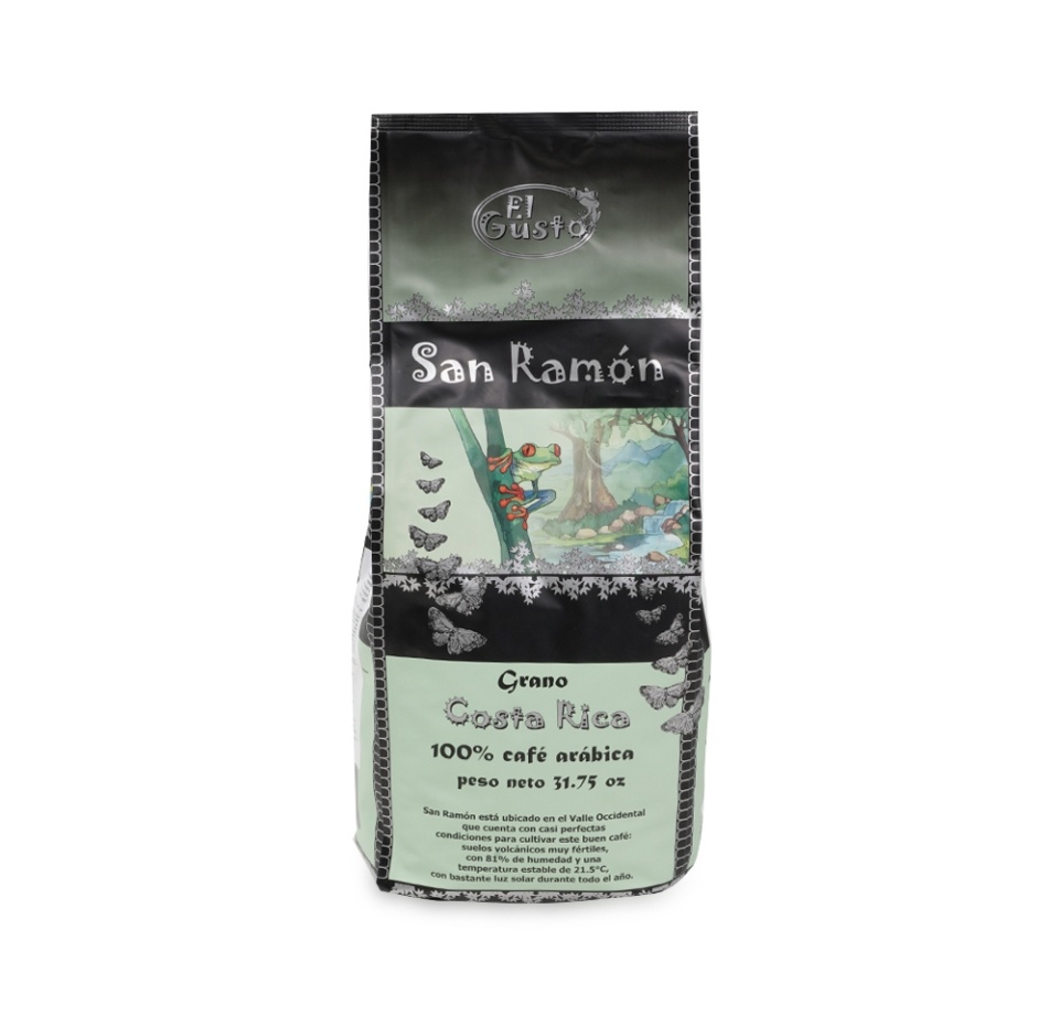 

Кофе в зёрнах El Gusto Dark San Ramon 900 г