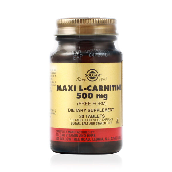 Solgar Макси L-Карнитин 30 шт таблетки