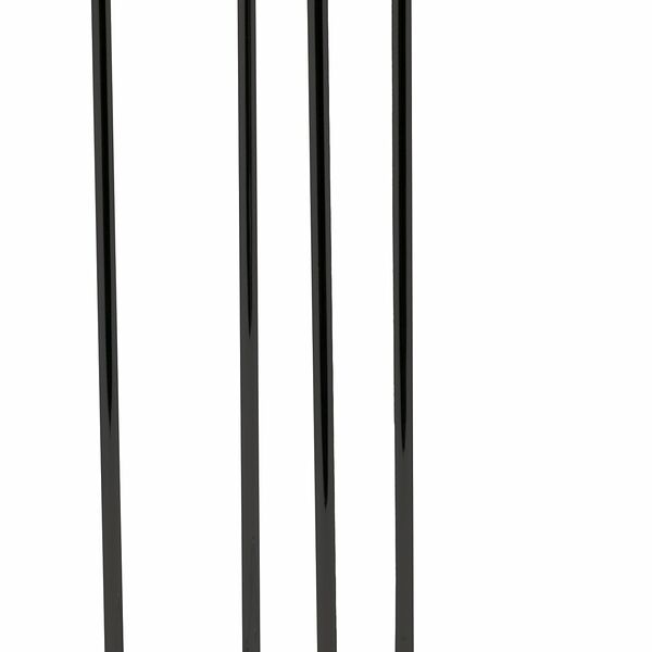 Полка навесная для бумажных полотенец LEMAX черная матовая 290х153 мм