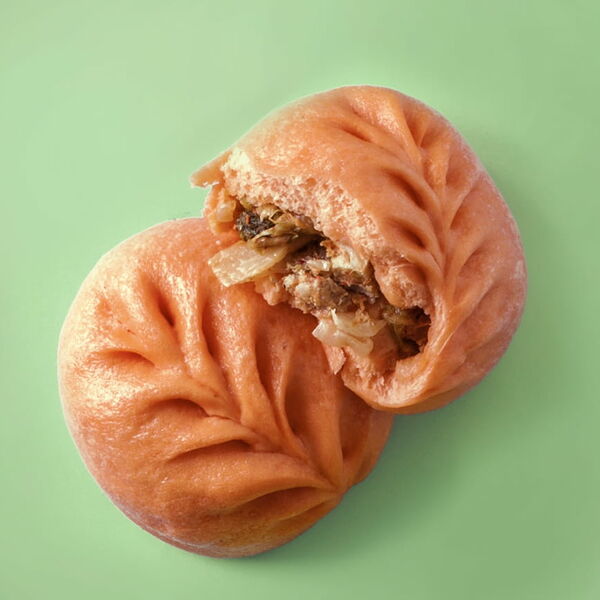 Булочка Бао свинина кимчи