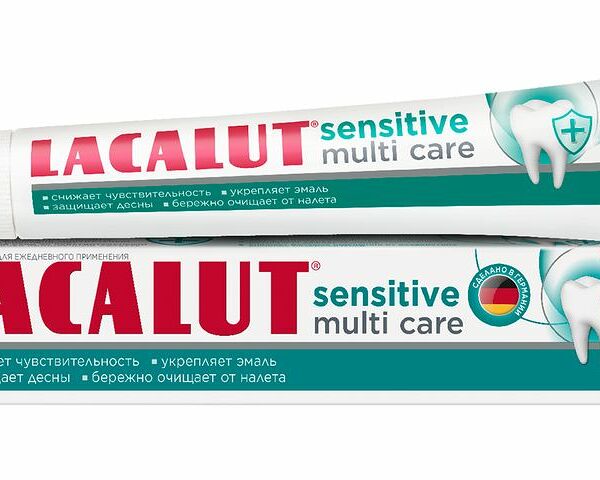 Зубная паста Lacalut Sensitive Multi Care 60г