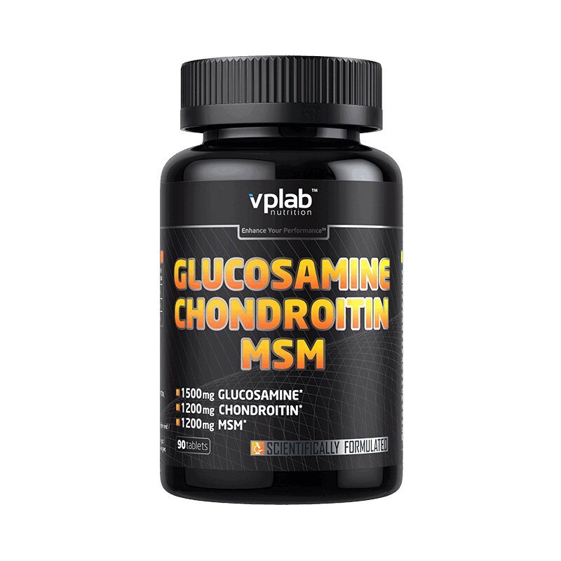 

VPLab Glucosamine Chondroitin MSM таблетки 90 шт