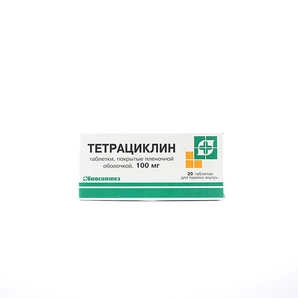 Тетрациклин DHT 100мг N20