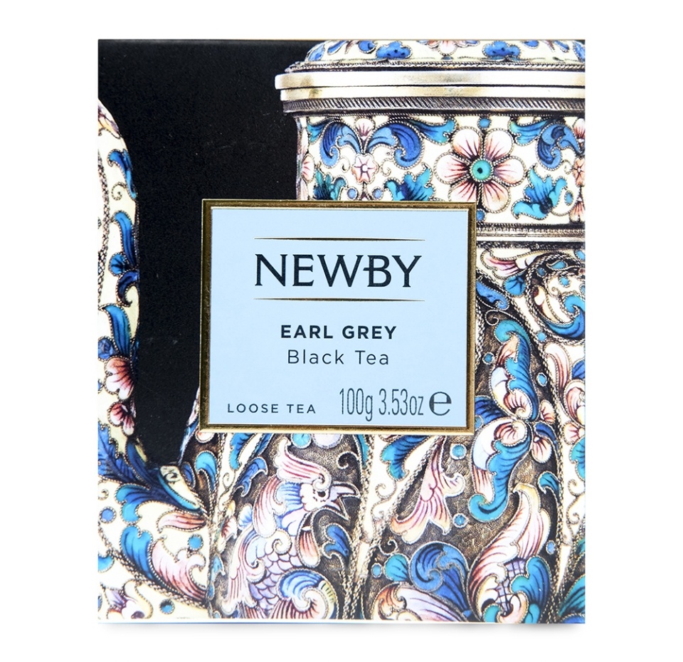 

Чай черный Newby Эрл Грей 100 г