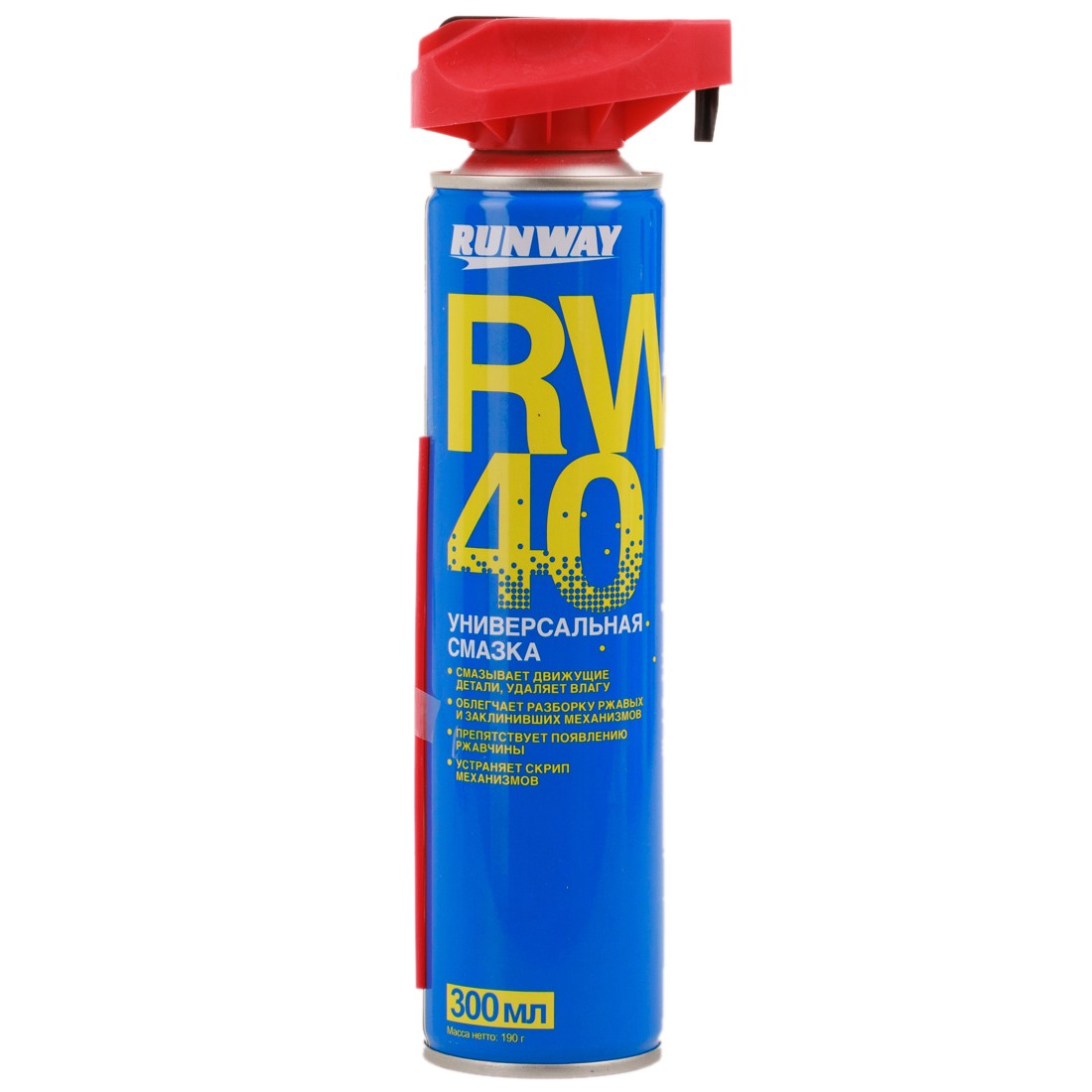 

Универсальная смазка Runway RW-40 Умный распылитель 300 мл