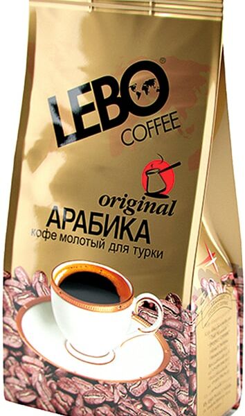 Кофе молотый для турки Lebo Original 100г