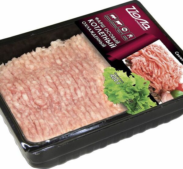 Фарш Йола Особый котлетный, свино-говяжий, охлажденный