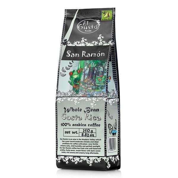 Кофе в зёрнах San Ramon, El Gusto, 250 г, Коста-Рика