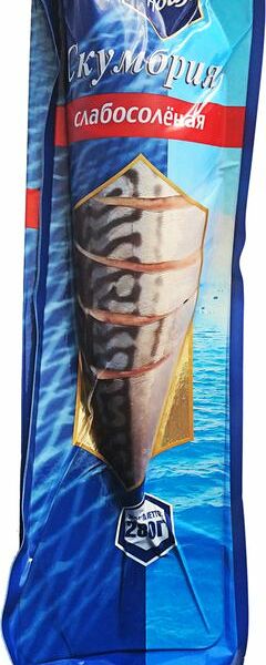 Скумбрия Fish House слабосоленая кусочки 280г