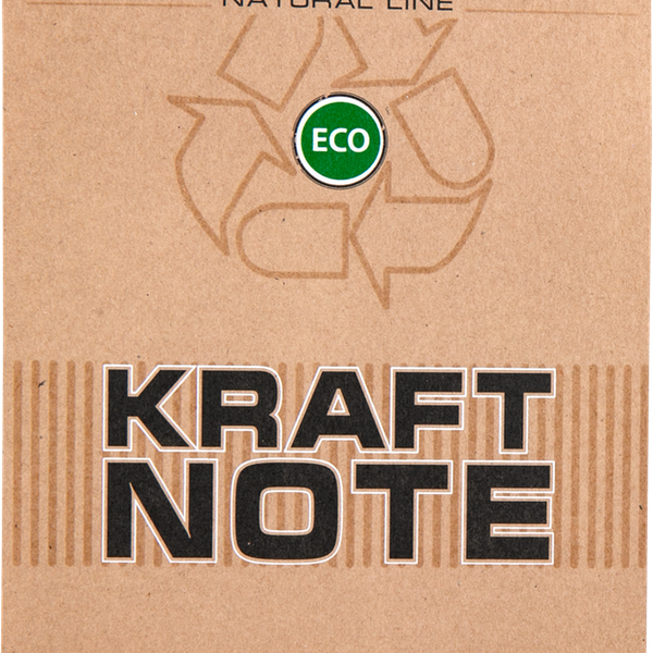 Блокнот MAGIC LINES Крафт XS А5 60 листов в клетку, на гребне