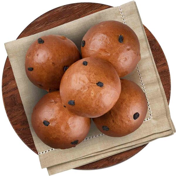 Булочка Филипповская с изюмом, 5×