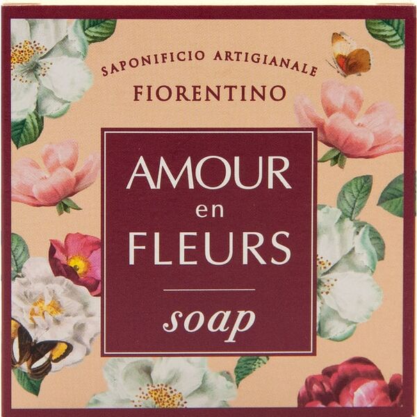 Мыло Новая Заря Любовь в цветах Amour en fleur 100г