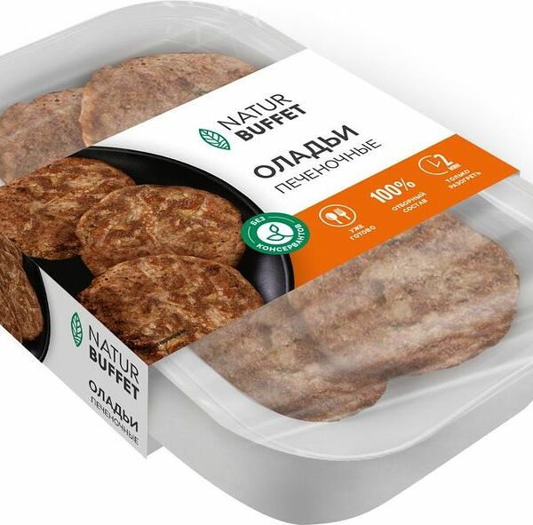 Оладьи Натурбуфет печеночные 300г