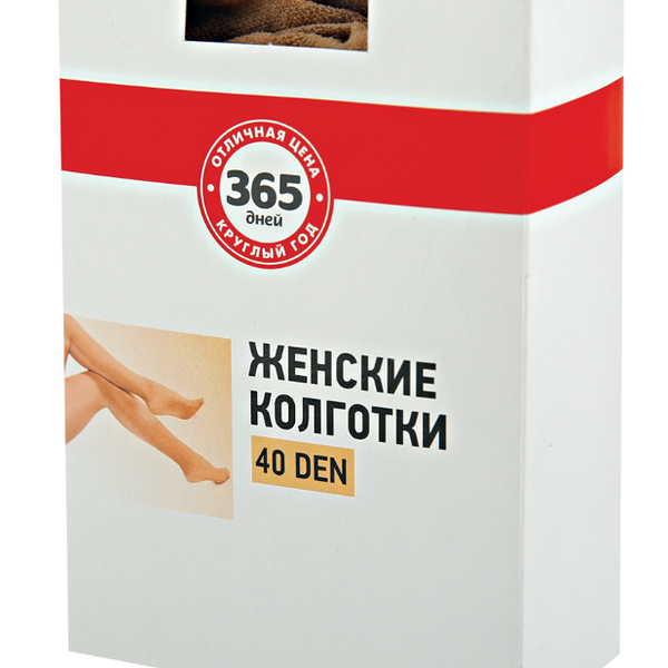 Колготки женские 365 ДНЕЙ 40 den nero 6