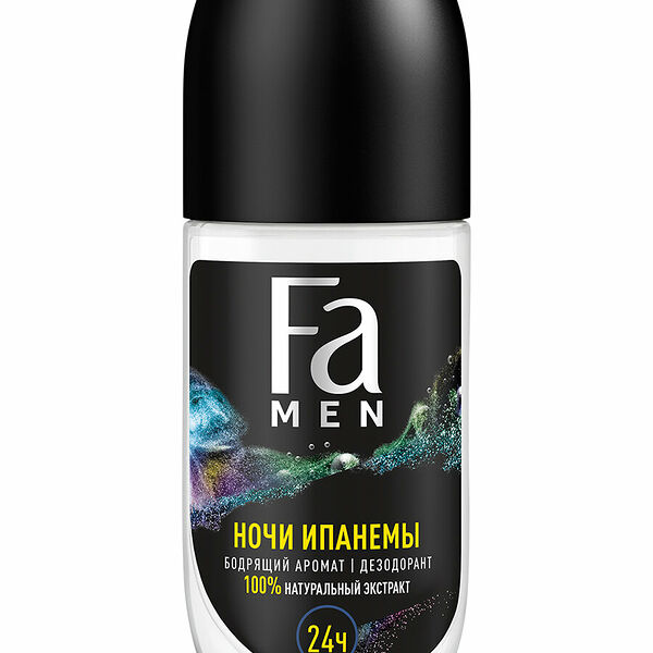 Дезодорант роликовый мужской Fa Men Ночи Ипанемы 50мл